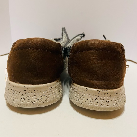 Skechers BOBS Skipper Cozyville Aztec Gray Lined Slip On Sneaker Women 9.5 - Picture 5 of 9